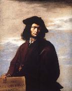 Salvator Rosa Self portrait china oil painting reproduction